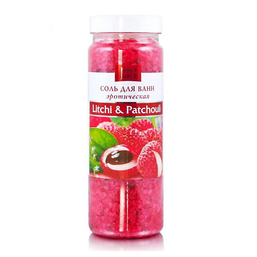 FRESH JUICE Соль для ванн Litchi & Patchouli